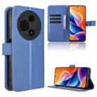 For TCL 605 / 60 SE Diamond Texture Leather Phone Case(Blue) - 1