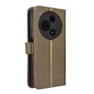 For TCL 605 / 60 SE Diamond Texture Leather Phone Case(Brown) - 3