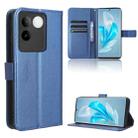 For vivo S17e Diamond Texture Leather Phone Case(Blue) - 1