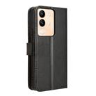 For vivo V29E / Y200 5G Diamond Texture Leather Phone Case(Black) - 3