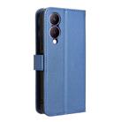For vivo Y33T 2023 Diamond Texture Leather Phone Case(Blue) - 3