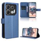 For Infinix GT 10 Pro Diamond Texture Leather Phone Case(Blue) - 1