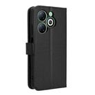 For Infinix Smart 8 Diamond Texture Leather Phone Case(Black) - 3