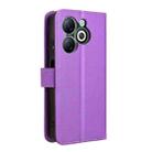 For Infinix Smart 8 Diamond Texture Leather Phone Case(Purple) - 3