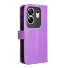 For Infinix Zero 30 4G Diamond Texture Leather Phone Case(Purple) - 3