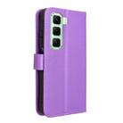 For Infinix Hot 50 5G Diamond Texture Leather Phone Case(Purple) - 3