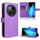 For Infinix Zero 40 4G Diamond Texture Leather Phone Case(Purple) - 1