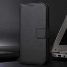 For Infinix Hot 50 Pro+ 4G Diamond Texture Leather Phone Case(Black) - 2