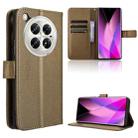 For Infinix Zero 40 5G Diamond Texture Leather Phone Case(Brown) - 1