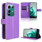 For Infinix Note 50x 5G Diamond Texture Leather Phone Case(Purple) - 1