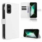 For Infinix GT 30 Pro 5G Diamond Texture Leather Phone Case(White) - 1
