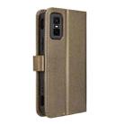 For Infinix GT 30 Pro 5G Diamond Texture Leather Phone Case(Brown) - 3