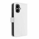 For Infinix Smart 10 / Tecno Pop 10 4G Diamond Texture Leather Phone Case(White) - 3