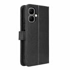 For Infinix Smart 10 / Tecno Pop 10 4G Diamond Texture Leather Phone Case(Black) - 3