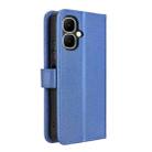 For Infinix Smart 10 / Tecno Pop 10 4G Diamond Texture Leather Phone Case(Blue) - 3