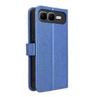 For Infinix Smart 10 Plus 4G Diamond Texture Leather Phone Case(Blue) - 3