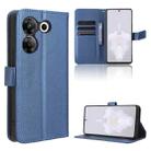 For Tecno Camon 20 Pro 5G Diamond Texture Leather Phone Case(Blue) - 1