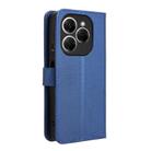 For Tecno Spark 20 Pro 4G Diamond Texture Leather Phone Case(Blue) - 3