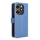 For Tecno Spark Go 2024 Diamond Texture Leather Phone Case(Blue) - 3