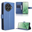 For Tecno Spark 20 Pro+ 4G Diamond Texture Leather Phone Case(Blue) - 1