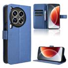 For Tecno Camon 30 Premier 5G Diamond Texture Leather Phone Case(Blue) - 1