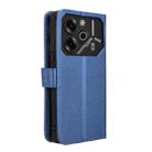 For Tecno Pova 6 Pro 5G Diamond Texture Leather Phone Case(Blue) - 3