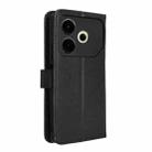 For Tecno Pova 6 Neo 4G Diamond Texture Leather Phone Case(Black) - 3