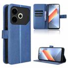 For Tecno Pova 6 Neo 4G Diamond Texture Leather Phone Case(Blue) - 1