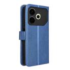 For Tecno Pova 6 Neo 4G Diamond Texture Leather Phone Case(Blue) - 3