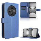 For Tecno Spark 30C 4G Diamond Texture Leather Phone Case(Blue) - 1