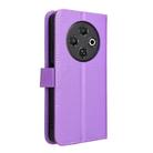 For Tecno Spark 30C 4G Diamond Texture Leather Phone Case(Purple) - 3