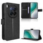 For Tecno Camon 40 Premier 5G Diamond Texture Leather Phone Case(Black) - 1
