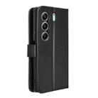 For Tecno Camon 40 Pro 4G / 5G Diamond Texture Leather Phone Case(Black) - 3