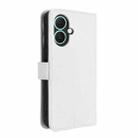 For Tecno Spark Go 2 4G Diamond Texture Leather Phone Case(White) - 3