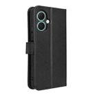 For Tecno Spark Go 2 4G Diamond Texture Leather Phone Case(Black) - 3