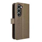 For Tecno Spark 40 Pro 4G Diamond Texture Leather Phone Case(Brown) - 3