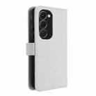 For Tecno Spark 40 Pro+ 4G Diamond Texture Leather Phone Case(White) - 3