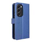 For Tecno Spark 40 Pro+ 4G Diamond Texture Leather Phone Case(Blue) - 3