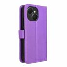 For Tecno Spark 40C Diamond Texture Leather Phone Case(Purple) - 3
