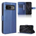 For Google Pixel 8 Diamond Texture Leather Phone Case(Blue) - 1
