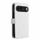 For Google Pixel 9 Pro Diamond Texture Leather Phone Case(White) - 3