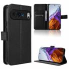 For Google Pixel 9 Pro Diamond Texture Leather Phone Case(Black) - 1