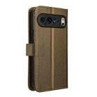 For Google Pixel 9 Diamond Texture Leather Phone Case(Brown) - 3