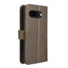 For Google Pixel 9a Diamond Texture Leather Phone Case(Brown) - 3