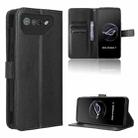 For Asus ROG Phone 7 Diamond Texture Leather Phone Case(Black) - 1