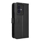 For Honor 100 5G Diamond Texture Leather Phone Case(Black) - 3