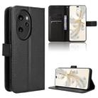 For Honor 100 Pro 5G Diamond Texture Leather Phone Case(Black) - 1