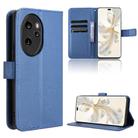 For Honor 100 Pro 5G Diamond Texture Leather Phone Case(Blue) - 1