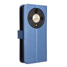 For Honor X9b 5G Diamond Texture Leather Phone Case(Blue) - 3
