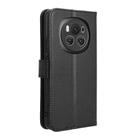 For Honor Magic6 5G Diamond Texture Leather Phone Case(Black) - 3
